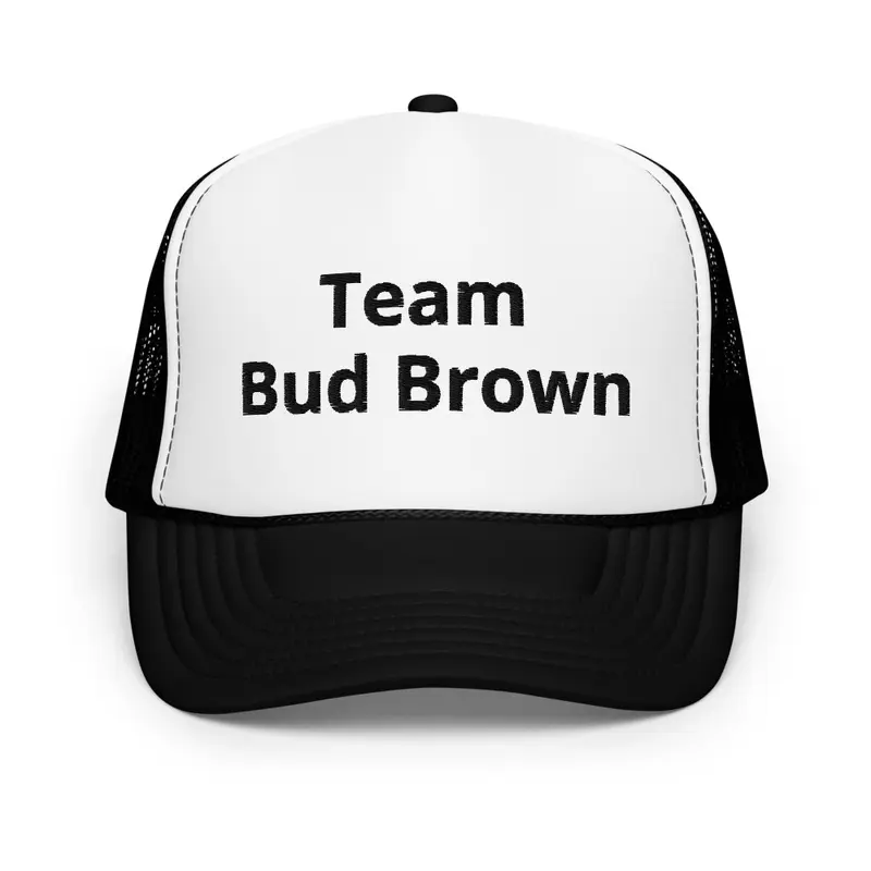 Team Bud Brown Trucker cap