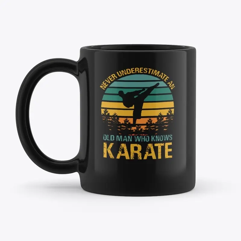 Never underestimate an old Karateka