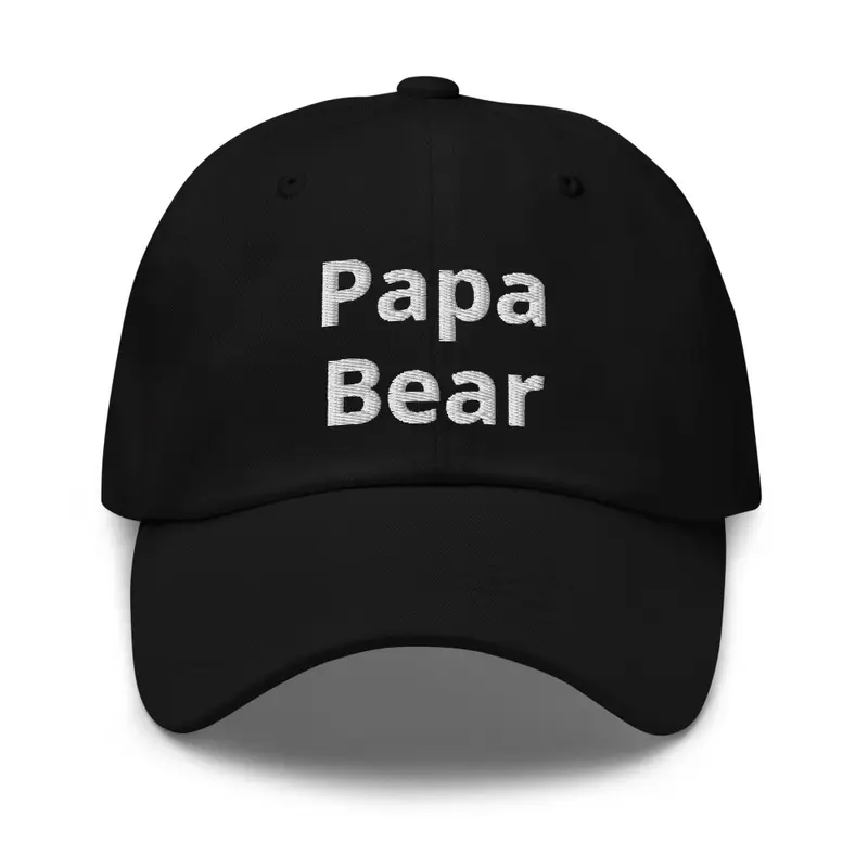 Papa Bear Cap